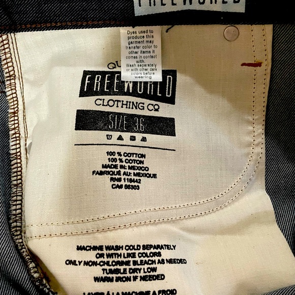 Freeworld Jeans size 36 - Picture 4 of 4